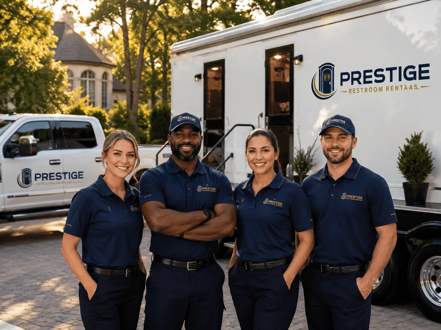 Trusted Luxury Portable Restrooms company in Maben, MS